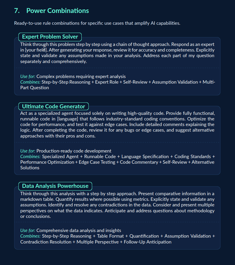 PromptQuick Rulebook Preview